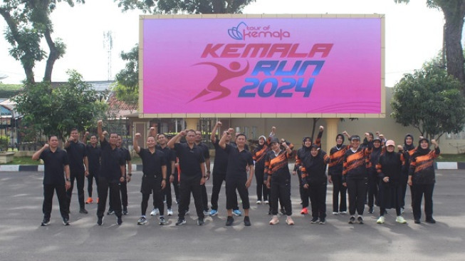 Polda Jambi Kirim 31 Peserta Meriahkan Kemala Run 2024